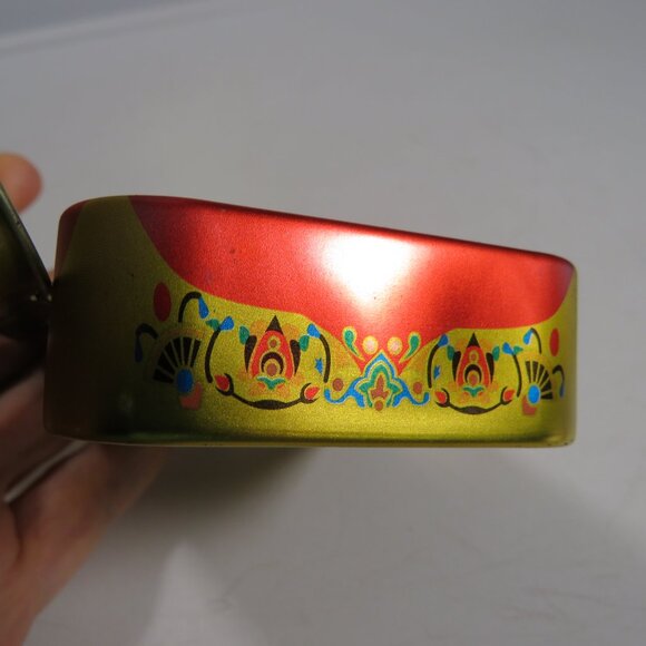 Mini Embossed Whitman's Metal Candy Tin Container 1920's reproduction colorful - Picture 5 of 11